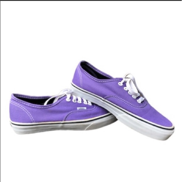 Vans Shoes - EUC! Vans Pretty Purple Sneakers!!